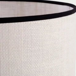 Abat-jour cylindrique en jute D32cm - beige