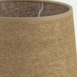 Abat-jour forme FAA en papier tressé D20cm - naturel
