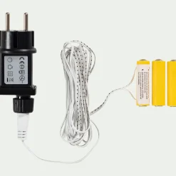 Adaptateur pour une alimentation électrique - noir