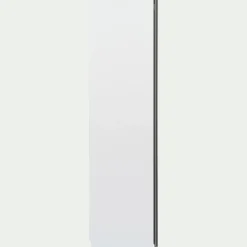 Armoire dressing avec 2 portes coulissantes en bois effet chêne H235cm - blanc