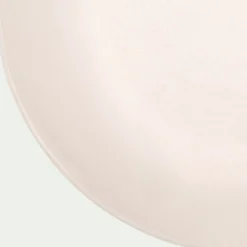 Assiette à dessert en grès D20,5cm - blanc ventoux