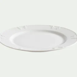 Assiette à dessert en porcelaine D22cm - blanc