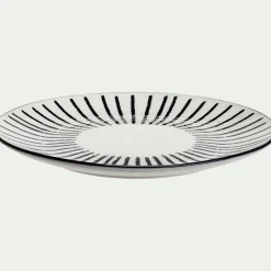 Assiette à dessert en porcelaine D19cm - blanc