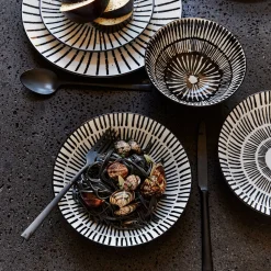 Assiette plate en porcelaine D26,5cm - blanc