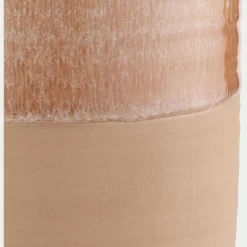 Bocal avec couvercle 1L en grès - beige