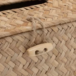Boite à mouchoirs en jonc de mer - naturel