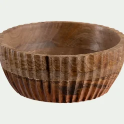 Bol en bois de manguier D13cm - bois clair