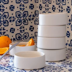 Bol en grès D14cm - blanc