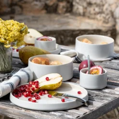 Bol en grès D14cm - blanc