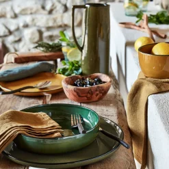 Bol en grès D14,8cm - jaune