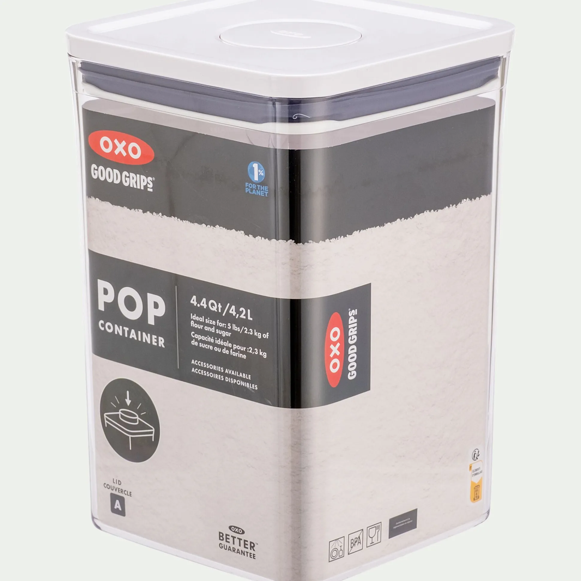 Boîte de conservation 4,2L - transparent