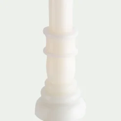 Bougie à LED D5xH27,4cm - beige