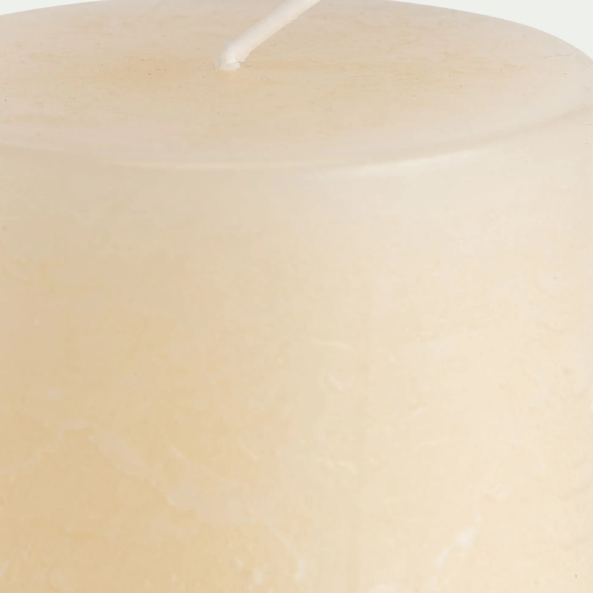 Bougie cylindrique - blanc H10cm