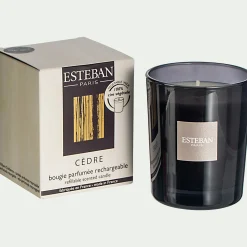 Bougie parfumée senteur Cèdre 180g