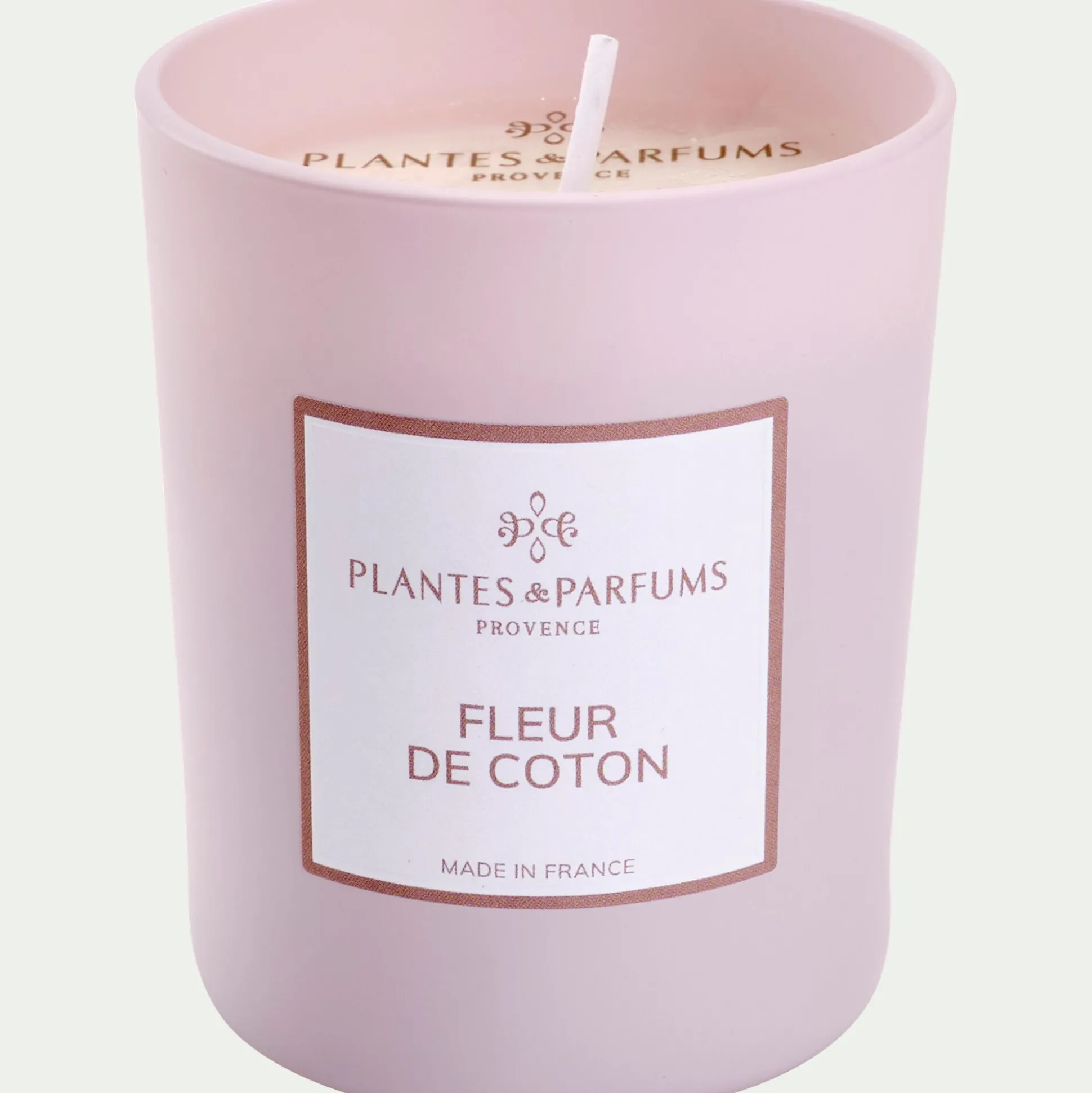 Bougie parfumée senteur Fleur de Coton 180g