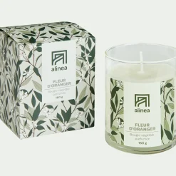 Bougie parfumée senteur Fleur d'Oranger 160g