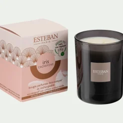 Bougie parfumée senteur iris cachemire 180g