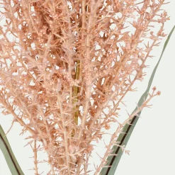 Branchage de Noël artificiel de pampa H114cm - marron