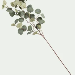 Branche d'eucalyptus artificielle H90cm - vert