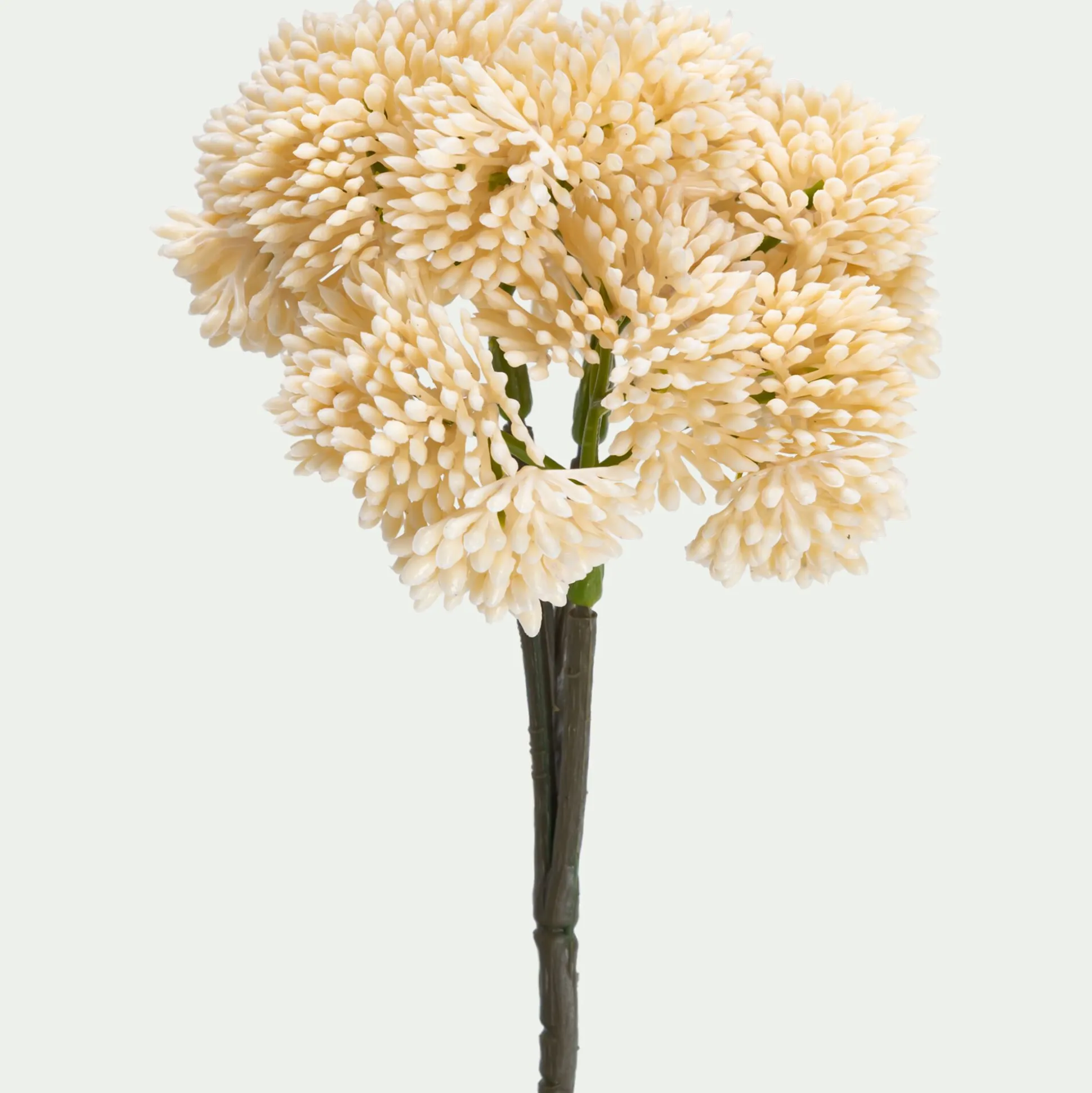 Branche d'orpin artificielle H45cm - beige