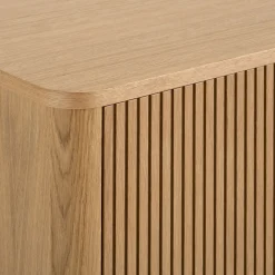 Buffet 3 portes en chêne - bois clair