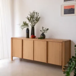 Buffet en chêne massif - bois clair