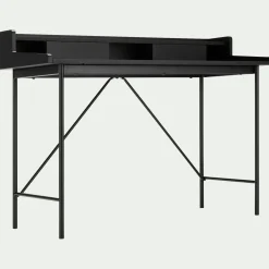 Bureau en bois L120cm - noir