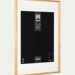 Cadre en bois de chêne 50x70cm - naturel