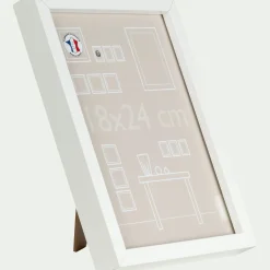 Cadre photo en bois 18x24cm - blanc