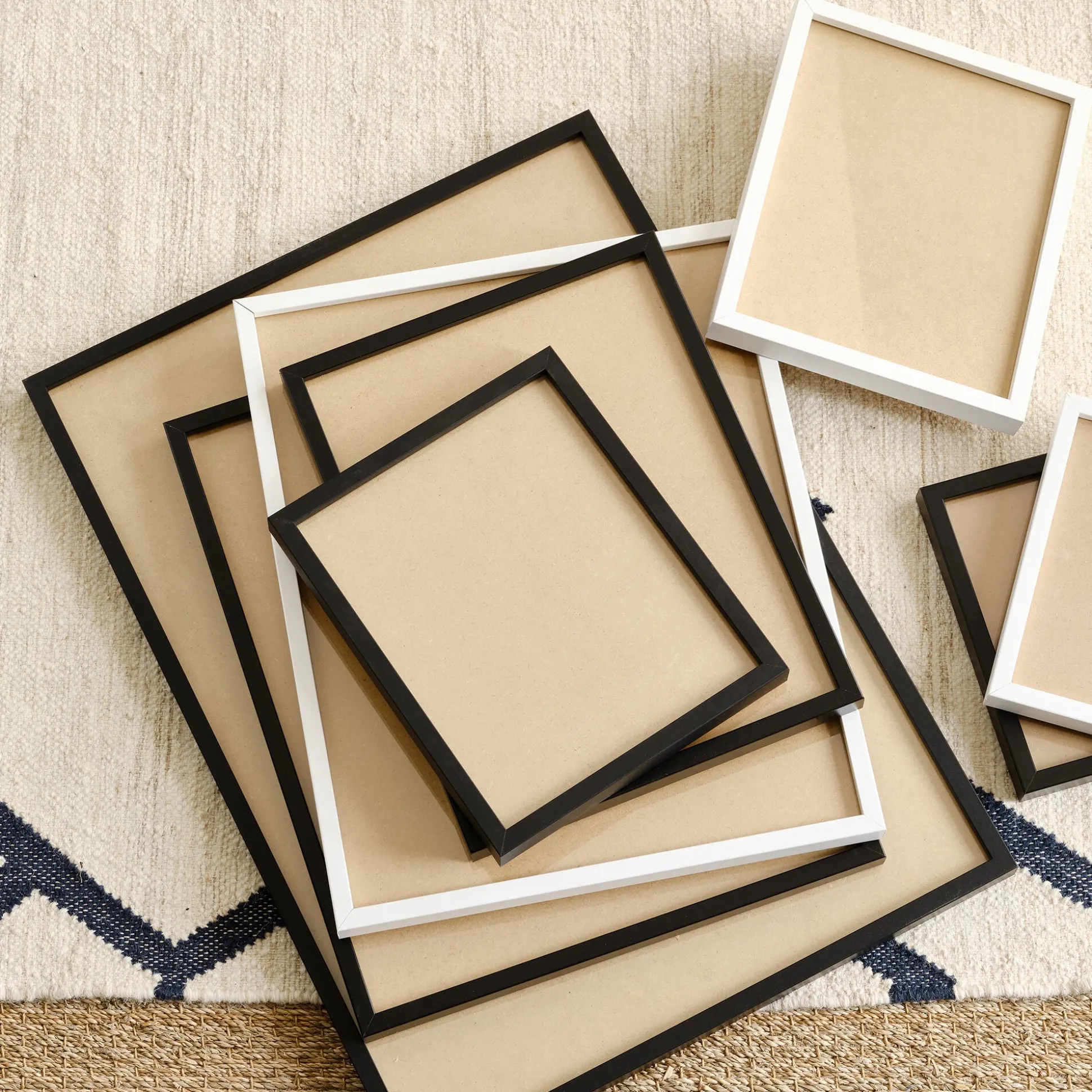 Cadre photo en bois 18x24cm - blanc