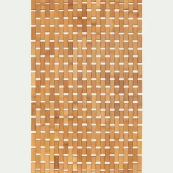 Caillebotis de douche en bambou 49,5x83cm - naturel