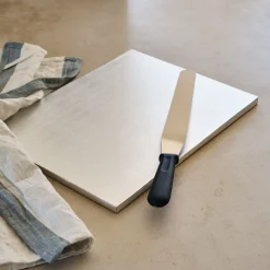 Cake drum rectangulaire 30x40cm - argenté métallisé