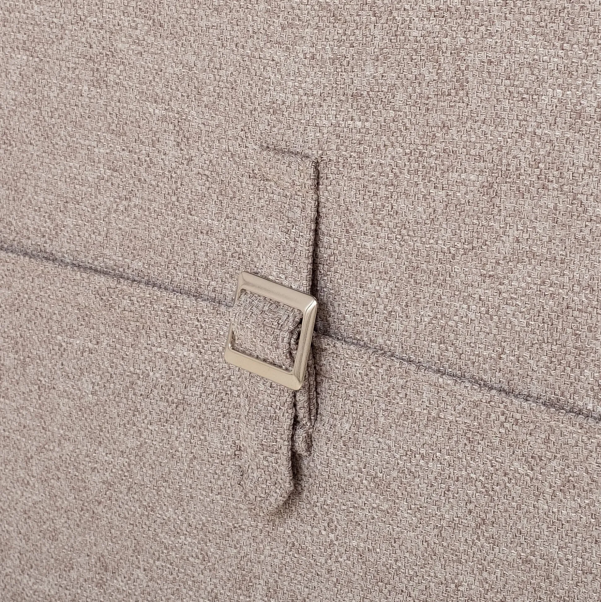 Canapé 3 places convertible en tissu matelas densité 35kg/m3 - gris borie