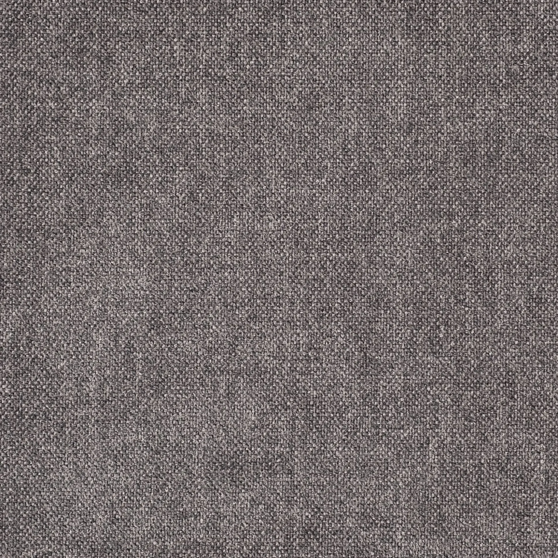 Canapé 5 places fixe en tissu - gris moyen