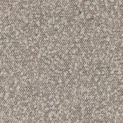 Canapé 4 places fixe en tissu bouclette - gris clair