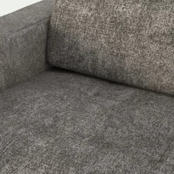 Canapé 3 places fixe en tissu Genesis avec accoudoirs 15cm - beige alpilles