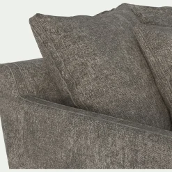 Canapé 3 places fixe en tissu genesis - beige alpilles