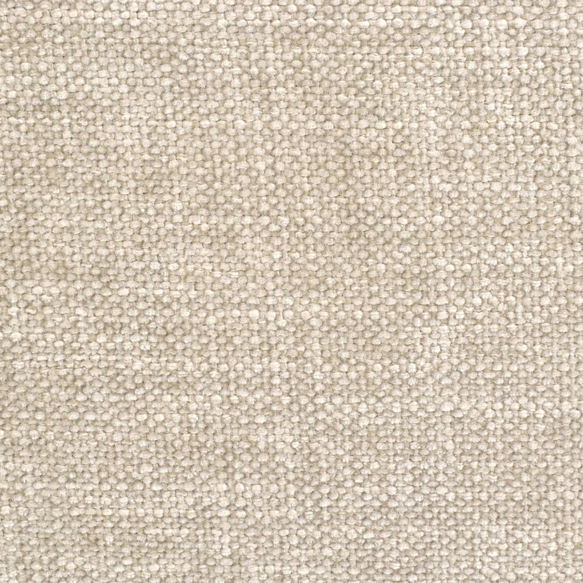 Canapé d'angle droit convertible en tissu Nature - blanc écru