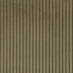 Canapé d'angle droit fixe en velours côtelé - vert cèdre