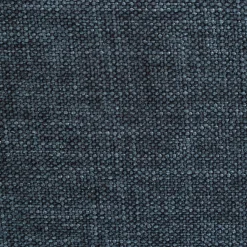 Canapé d'angle gauche convertible en tissu doux tramé - bleu