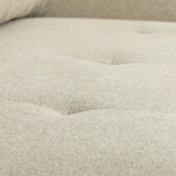 Canapé d'angle réversible fixe en tissu Loft - beige roucas