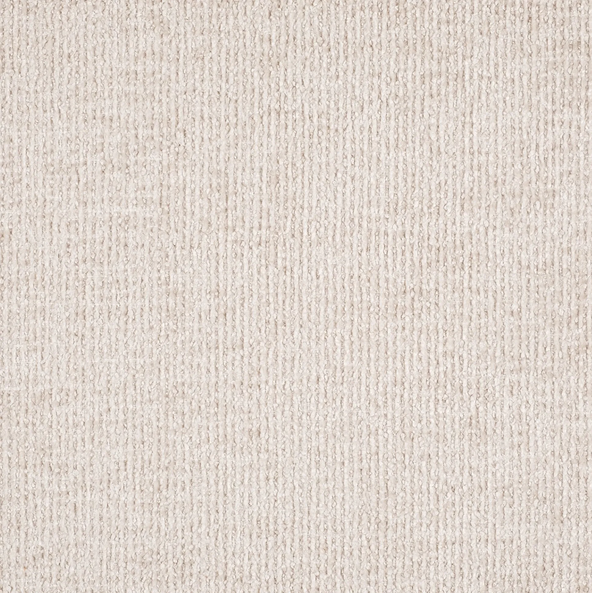 Canapé grand angle droit fixe avec méridienne en tissu tramé - beige