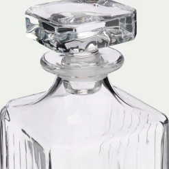 Carafe à whisky en cristal 75cl - transparent