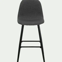 Chaise de bar - gris ardoise H66cm