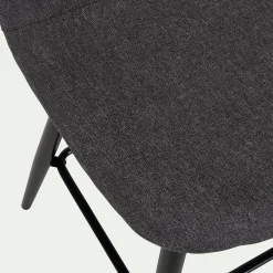 Chaise de bar - gris ardoise H66cm