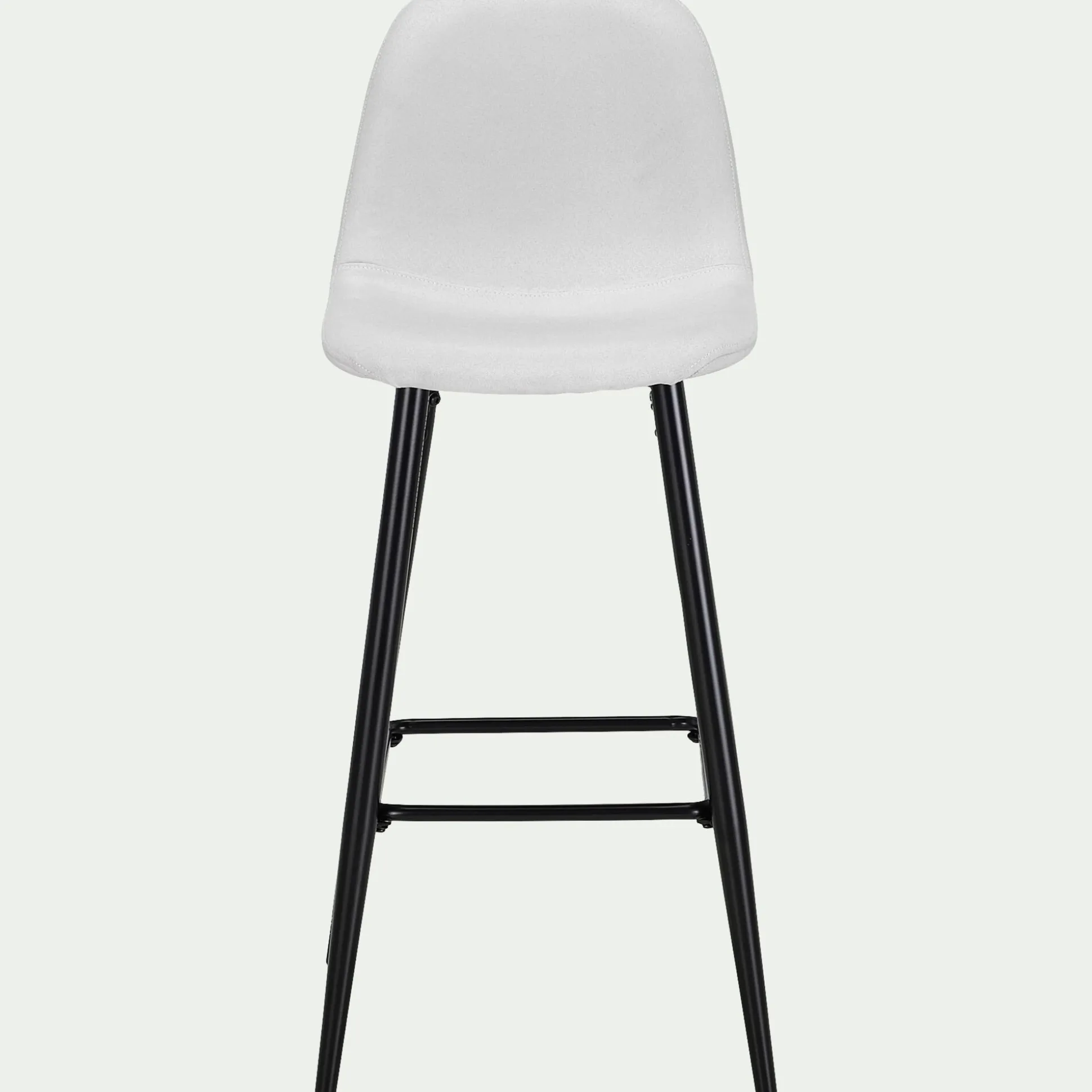 Chaise de bar H75cm - gris borie