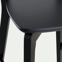 Chaise de bar H75cm - noir