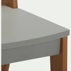 Chaise enfant en acacia - vert olivier