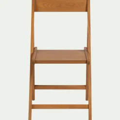 Chaise pliante en bois - bois clair