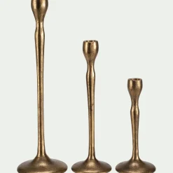 Chandelier en aluminium H39,5cm - doré